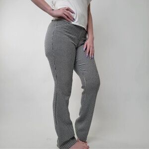 Express Editor Stylish Black and White Women's Pants